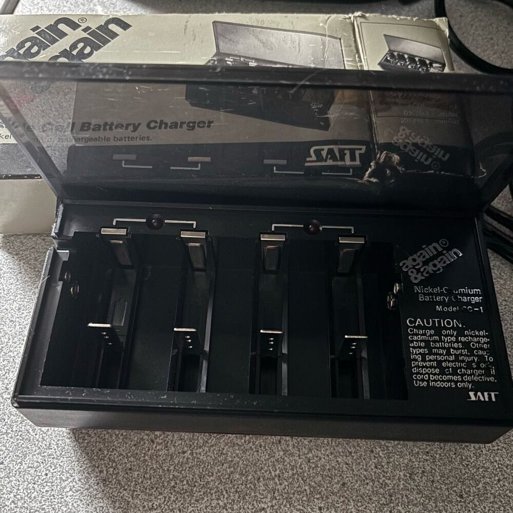 Again & Again Multiple Cell Battery Charger Model CC-1